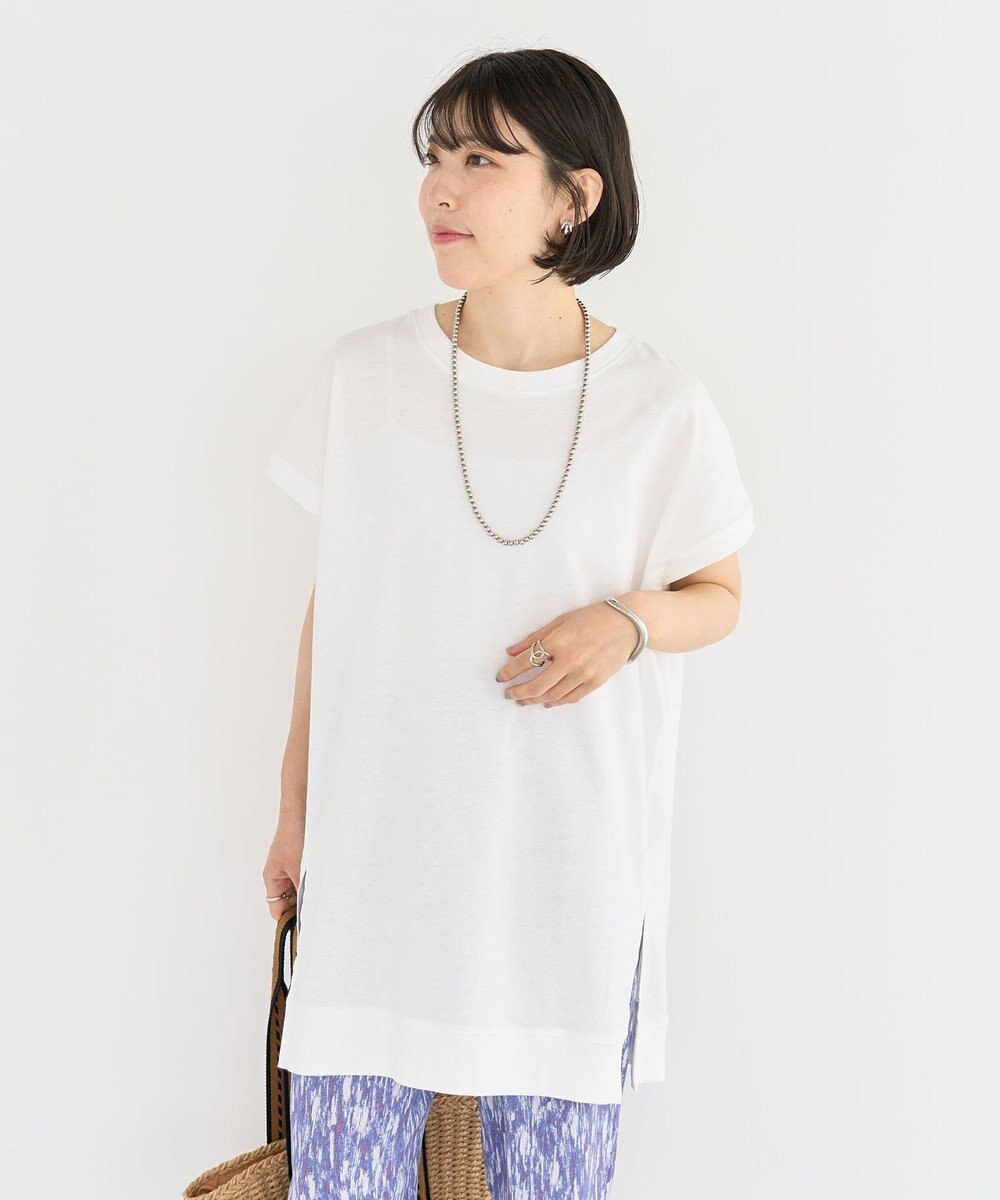 Green Parks 今年っぽフレンチスリーブカットチュニック 