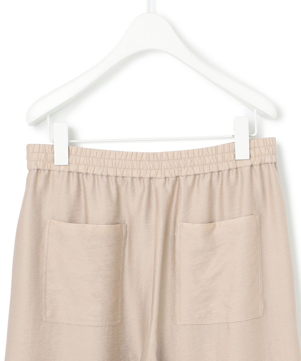 ICB 【人気のため新色追加・接触冷感・洗える】 ワッシャーツイル ワイドストレートパンツ 