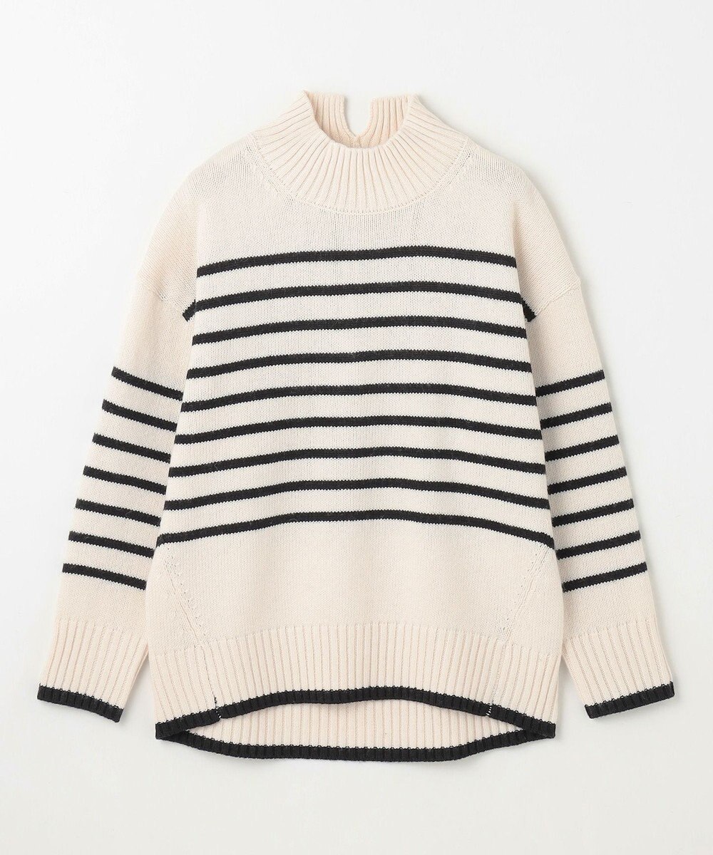 ANY ラムウールボトルネックプルオーバー 