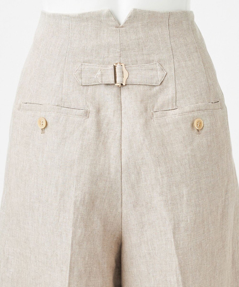 23区 【GOLD LABEL】MANTECO スーペリアリネン ワイドパンツ 