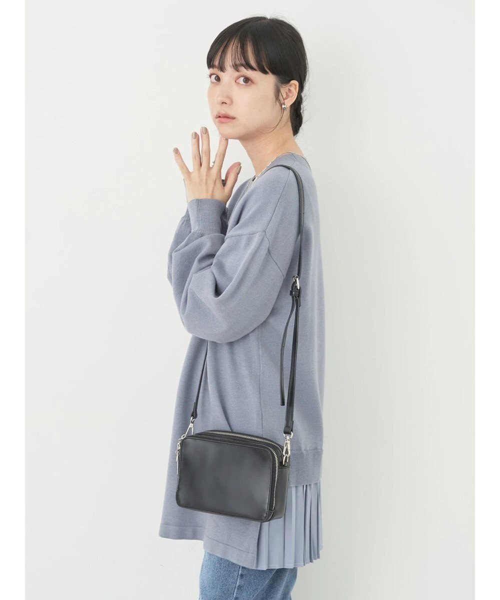 earth music&ecology バックヘムプリーツチュニック 