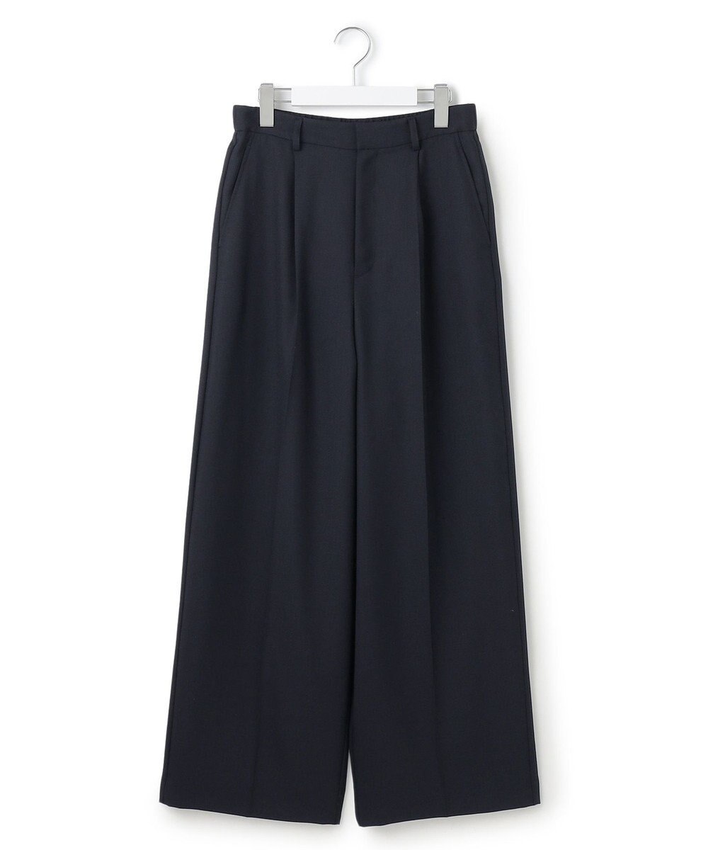 23区 【滝沢眞規子さん着用/VERY掲載/洗える】TWビエラ タック ワイド パンツ 
