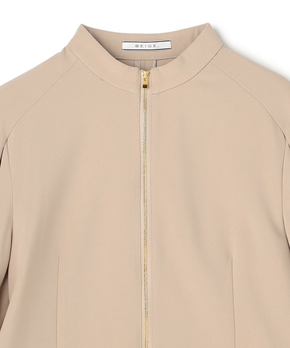 BEIGE， RUE / ドライタッチコンパクトブルゾン 