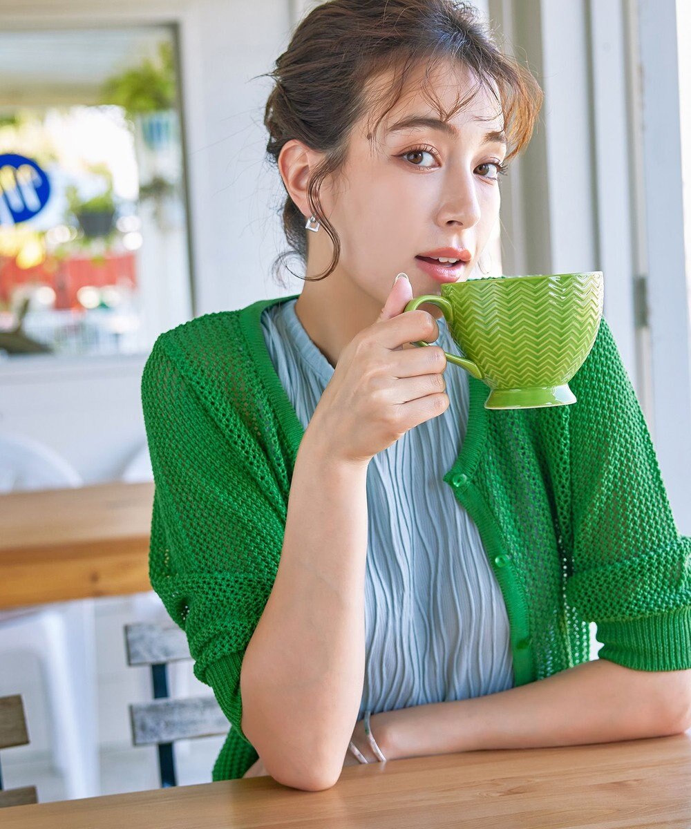 Tiaclasse 【金属アレルギー対応】スクエアシェルピアス 