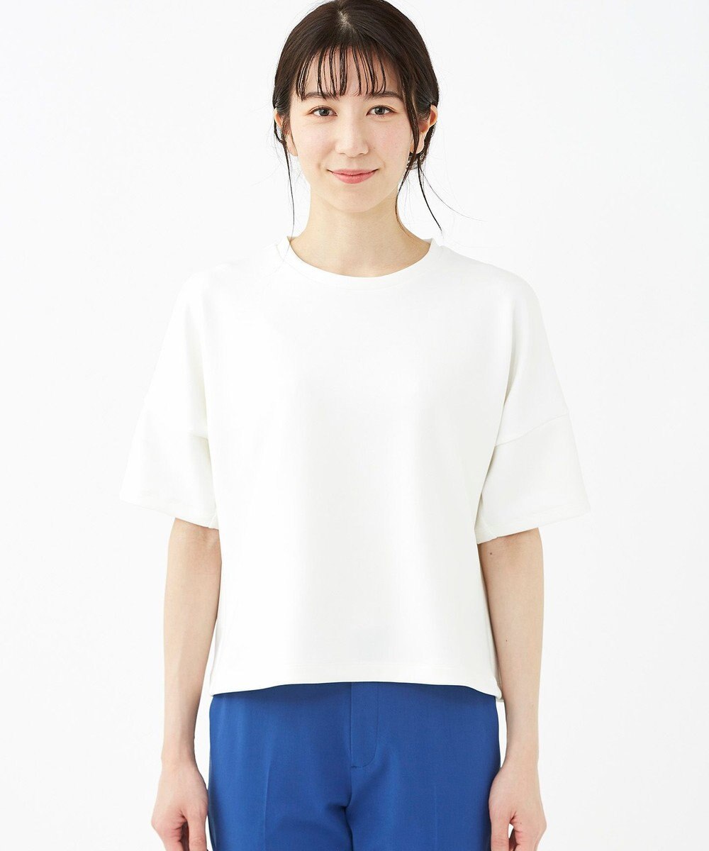 KASHIYAMA 【抗菌繊維】スタイリッシュジャージー トップス 