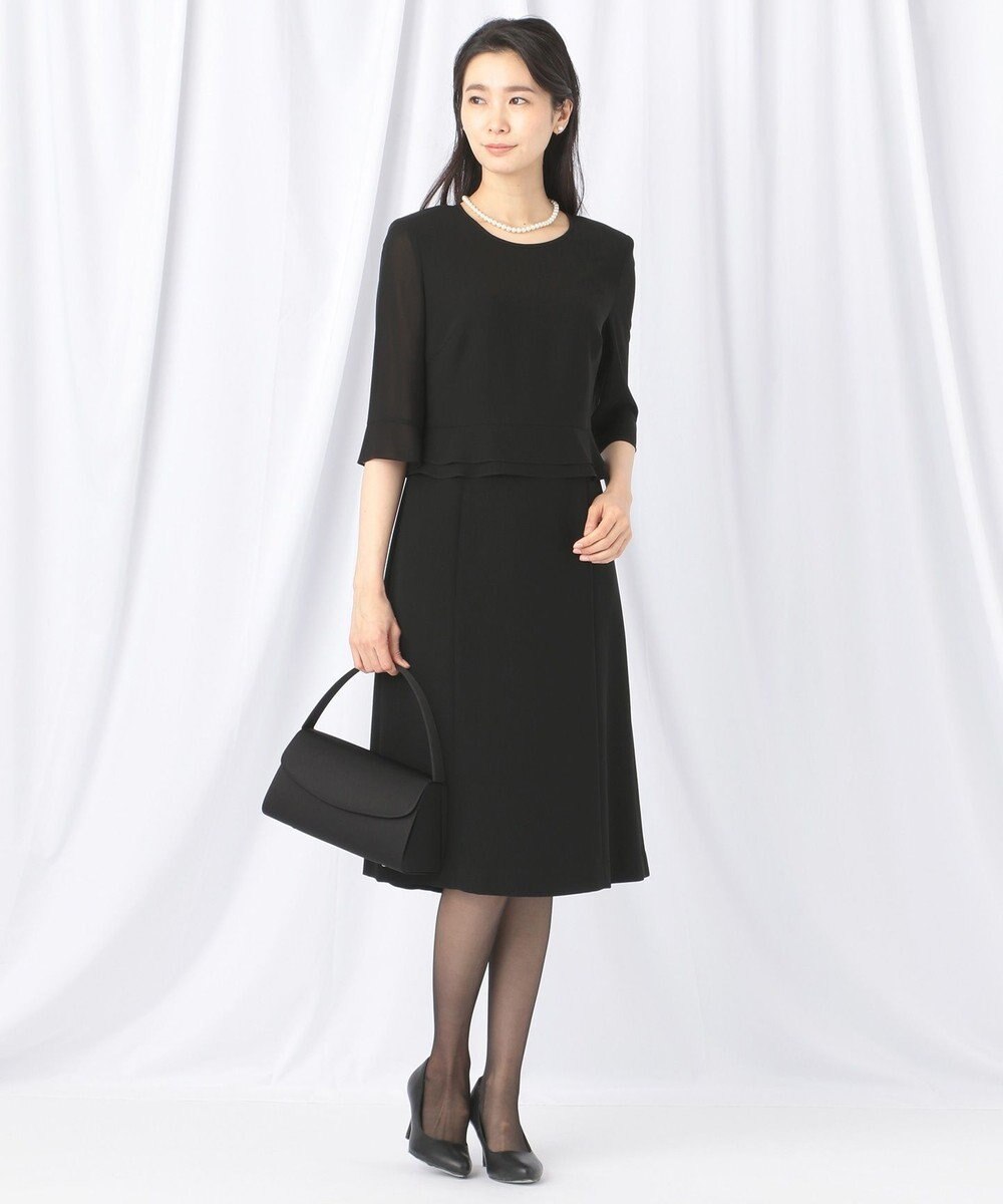 自由区 FORMAL 【オールシーズン対応】バーズアイ ジャケット+ワンピース 