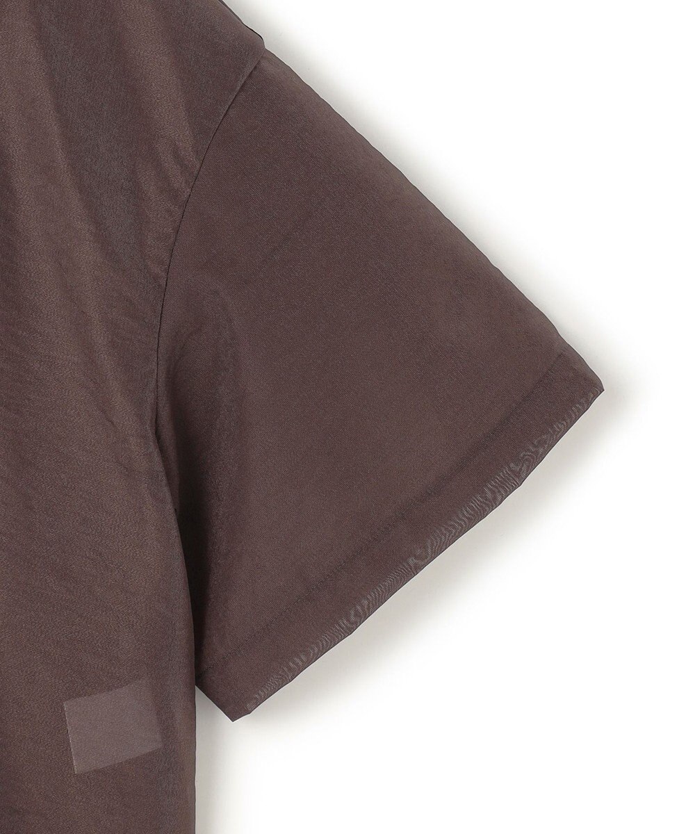 uncrave シアー オーガンジー ショート シャツ 