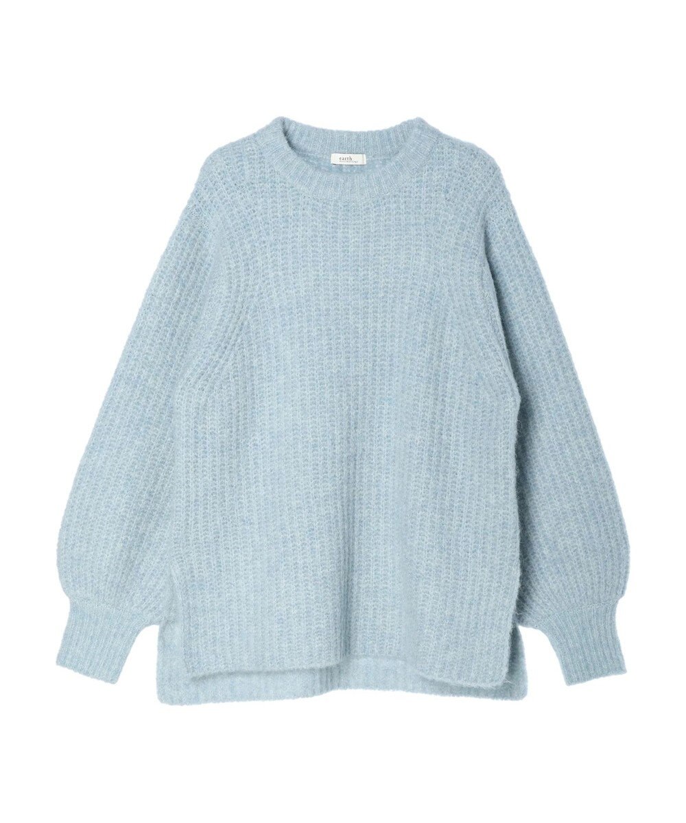 earth music&ecology フワフワＭＩＸヤーンチュニック 