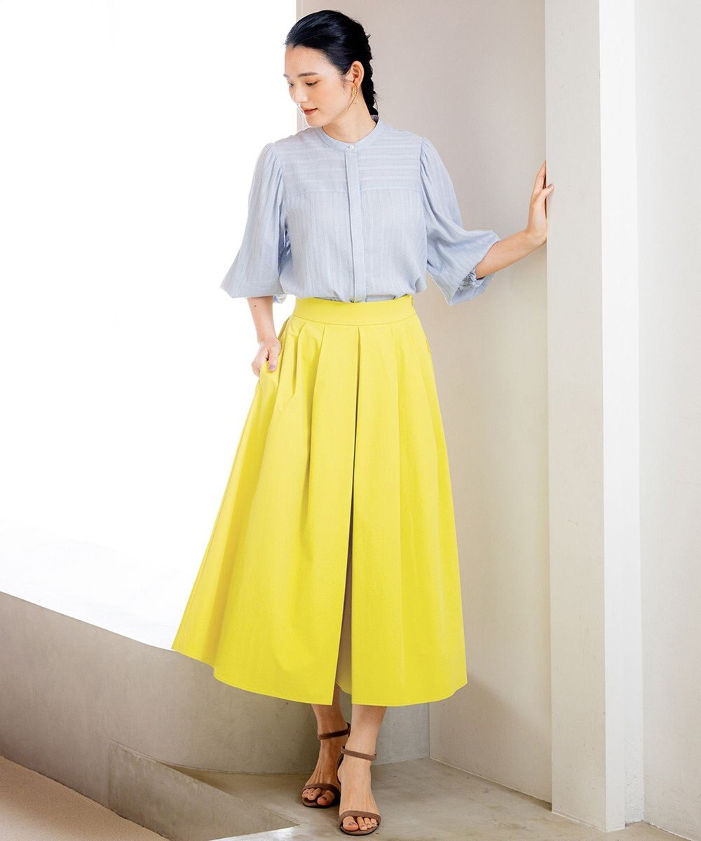 組曲 ドビーストライプ ブラウス 