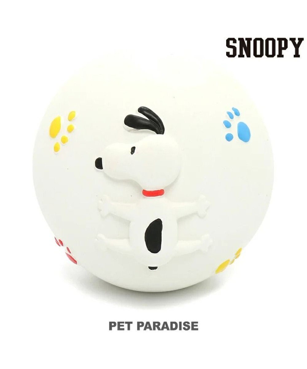 PET PARADISE 犬用品 ペットグッズ 犬 おもちゃ ペットパラダイス 犬 おもちゃ ボール スヌーピー ラテックス 【大】 トイ TOY おうちで遊ぼう おうち時間 犬 おもちゃ オモチャ ペットのペットトイ 玩具 小型犬 かわいい おもしろ インスタ映え キャラクター 白~オフホワイト