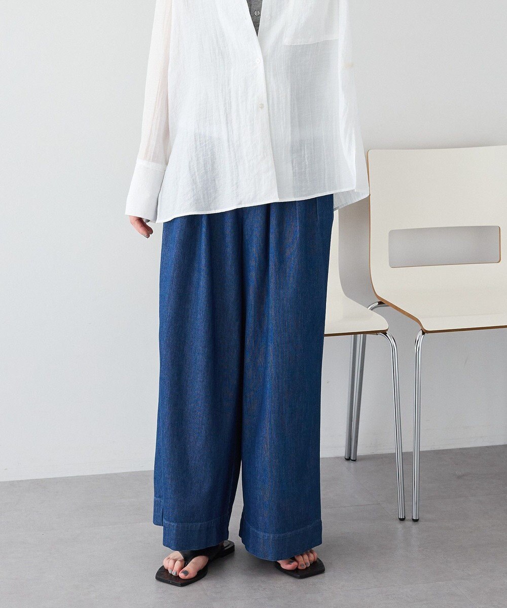 CRAFT STANDARD BOUTIQUE 3タックデニムパンツ 