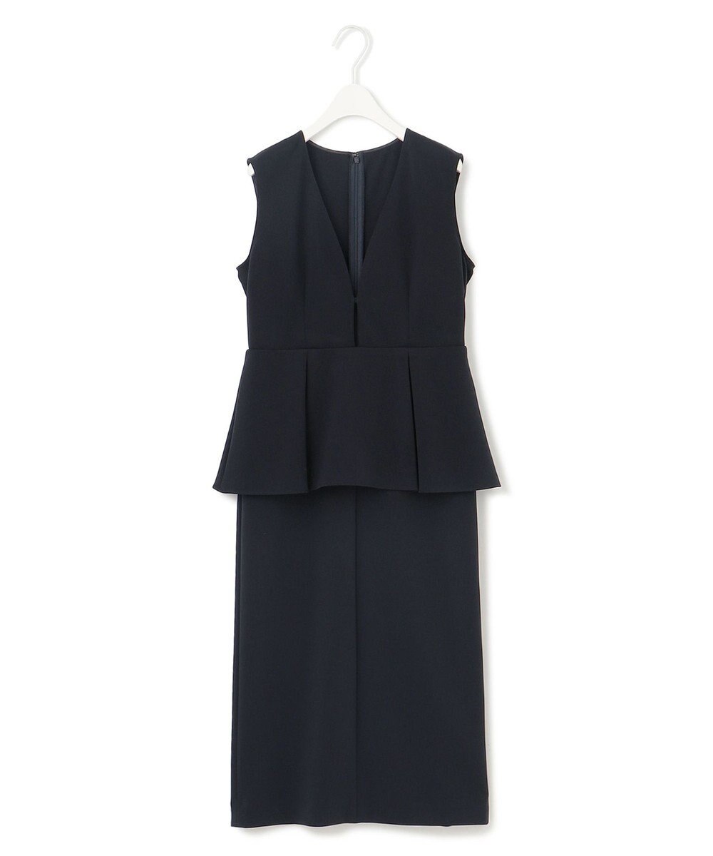 ICB 【洗える】ミリオーネダンボールニット  ジャンパースカートワンピース 