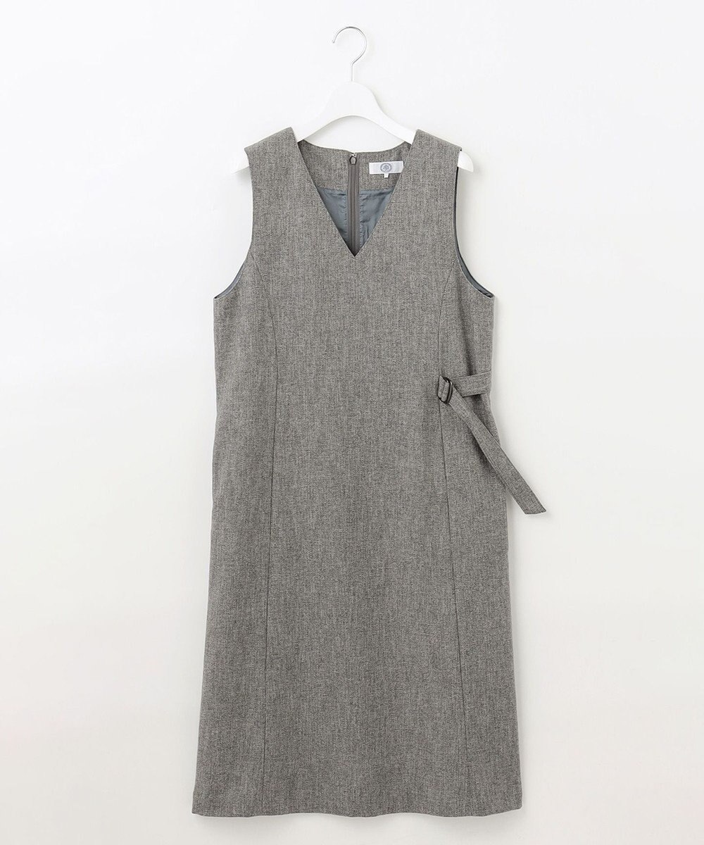 J.PRESS LADIES シャンブレーツイル ジャンパースカート 