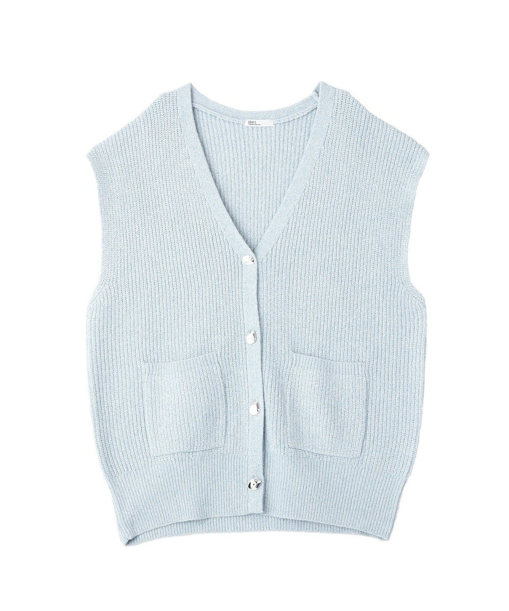 CRAFT STANDARD BOUTIQUE Ｖネックオーバーサイズニットベスト 