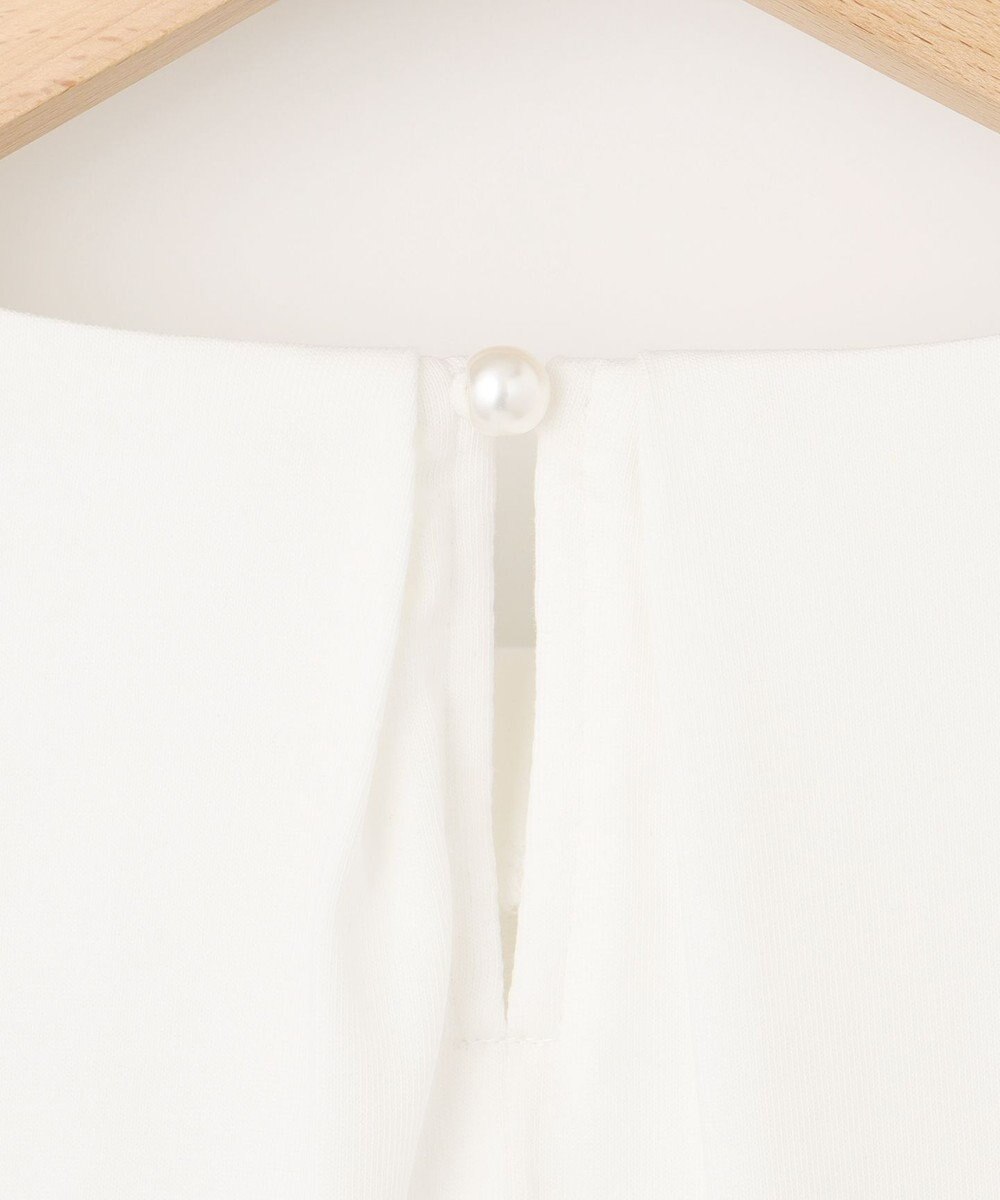 組曲 L クールプレーティング天竺プリーツ カットソー 