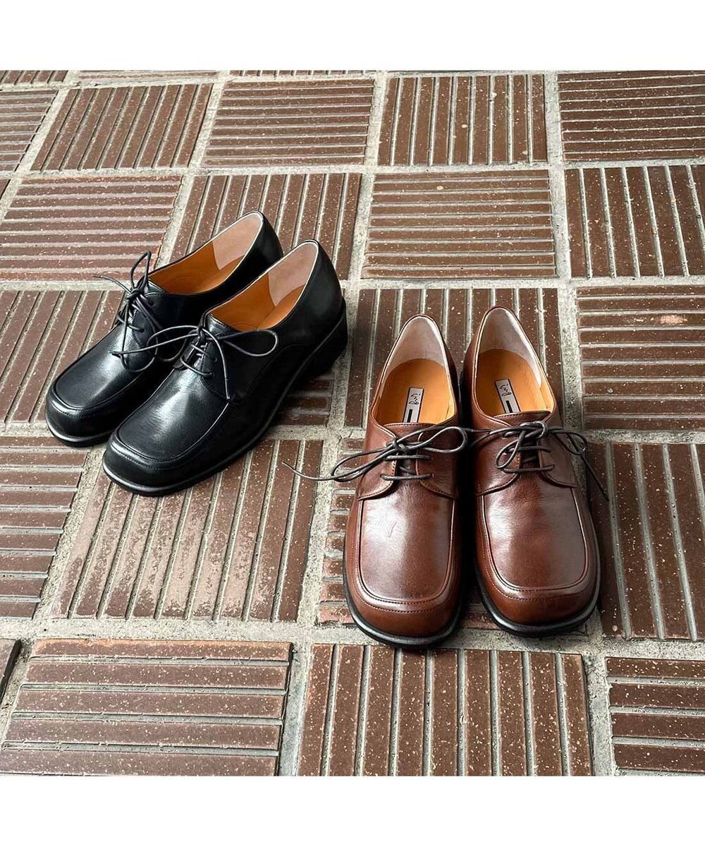 ing <ing>Uチップレースアップシューズ 