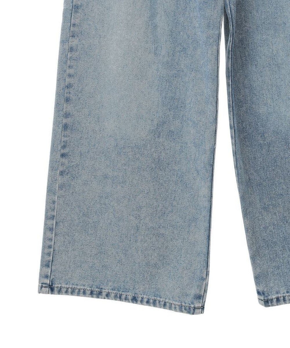 Green Parks ・ＥＬＥＮＣＡＲＥ　ＤＵＥ　デニムタックワイドパンツ 