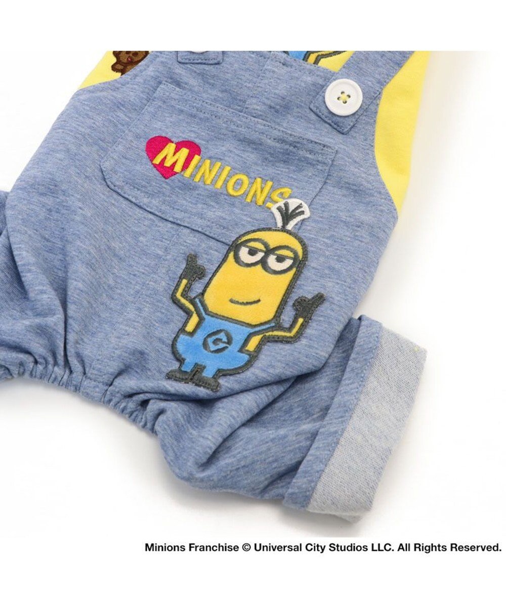 PET PARADISE ミニオン パンツ つなぎ 【小型犬】 デニム風 