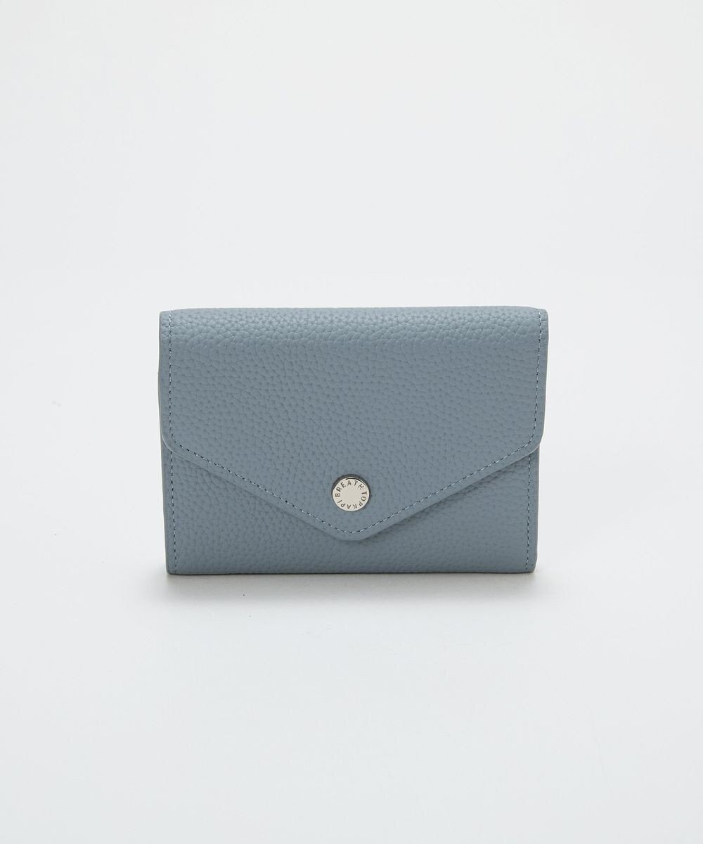 TOPKAPI 【Breath TOPKAPI】DUAL デュアル シュリンクレザー バイカラー 三つ折り 財布　薄型 / 軽量 