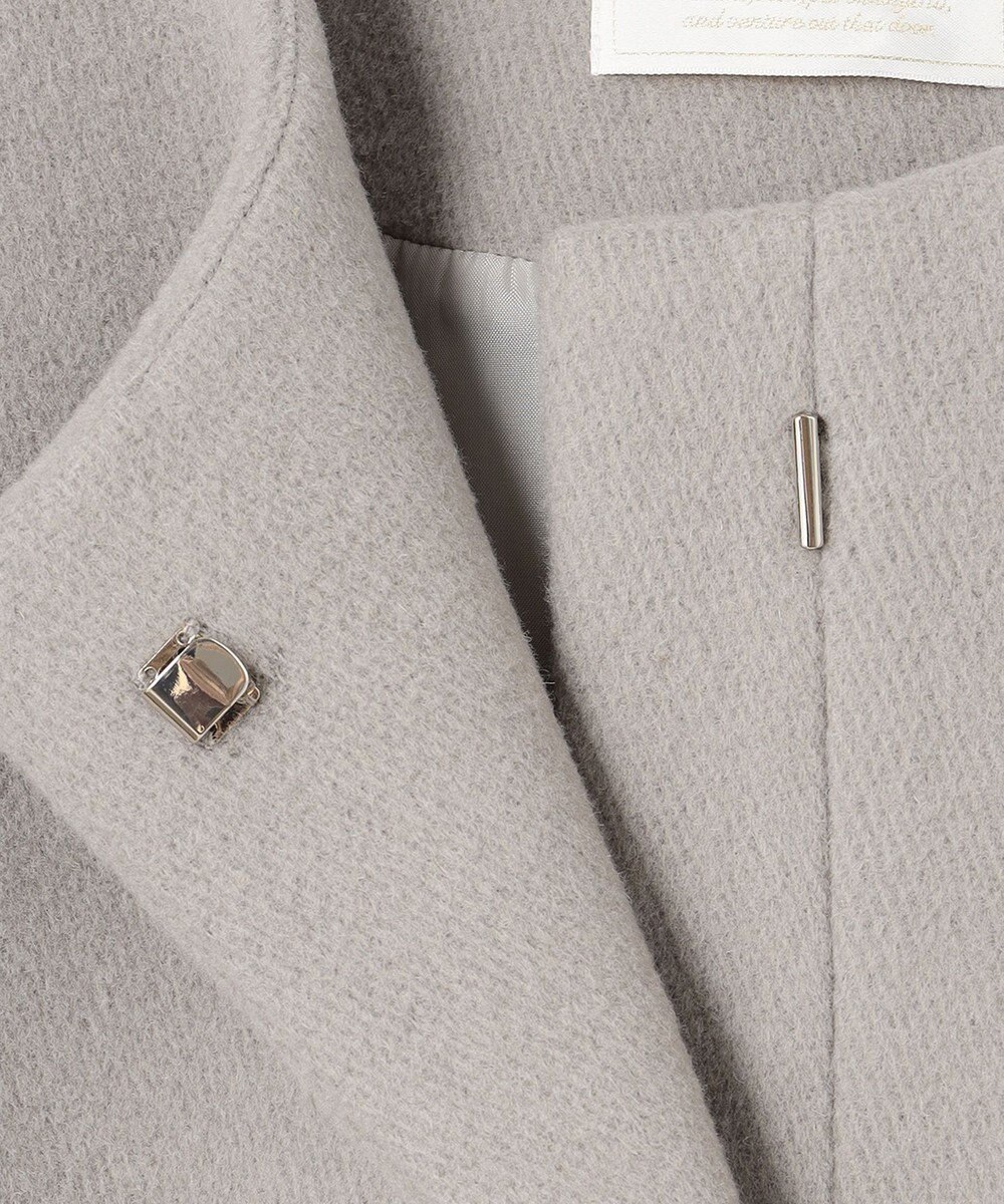 ANY SIS ノーカラー コート 