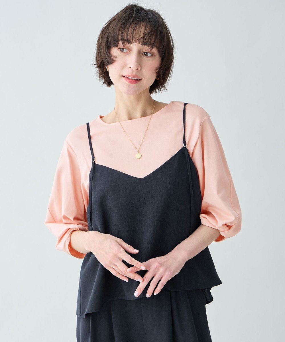 ANY 【2SET】2WAYビスチェ×ワイドパンツセットアップ 