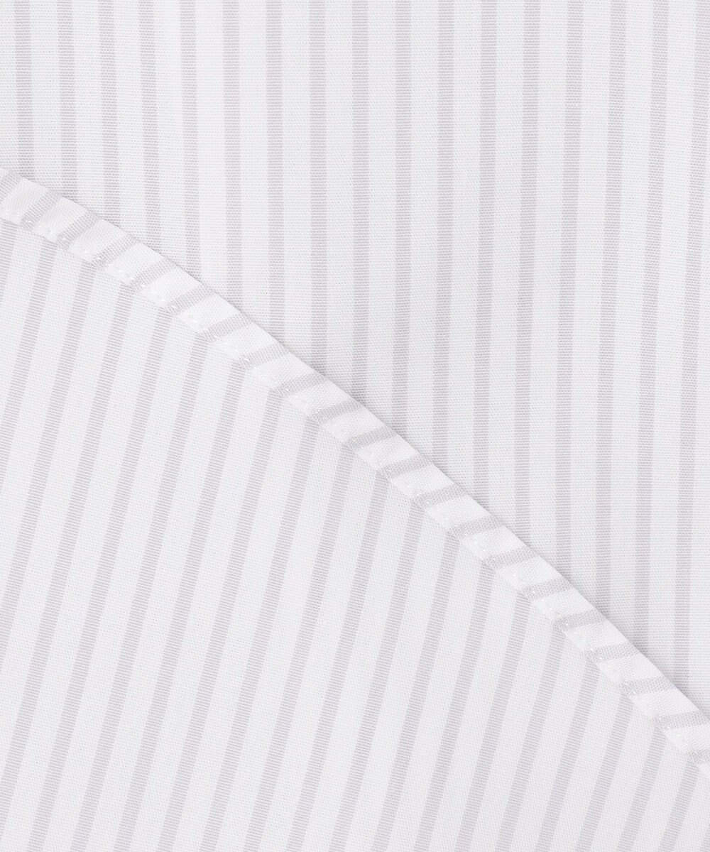 GOTAIRIKU 【形態安定】PREMIUMPLEATS_セミワイドカラー 通年ドレスシャツ（ストライプ） 