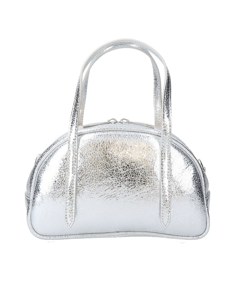 INTER-CHAUSSURES 【Christian Villa】異素材コンビミニボストンバッグ 