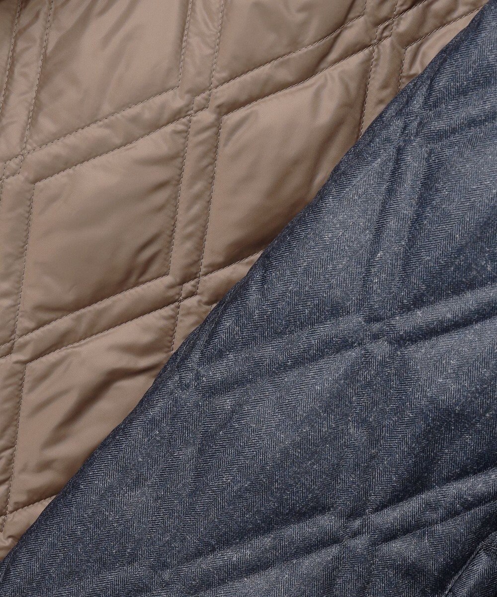 GOTAIRIKU 【仕事で着用可】ブライトシャンブレー キルティング ドレスダウン 