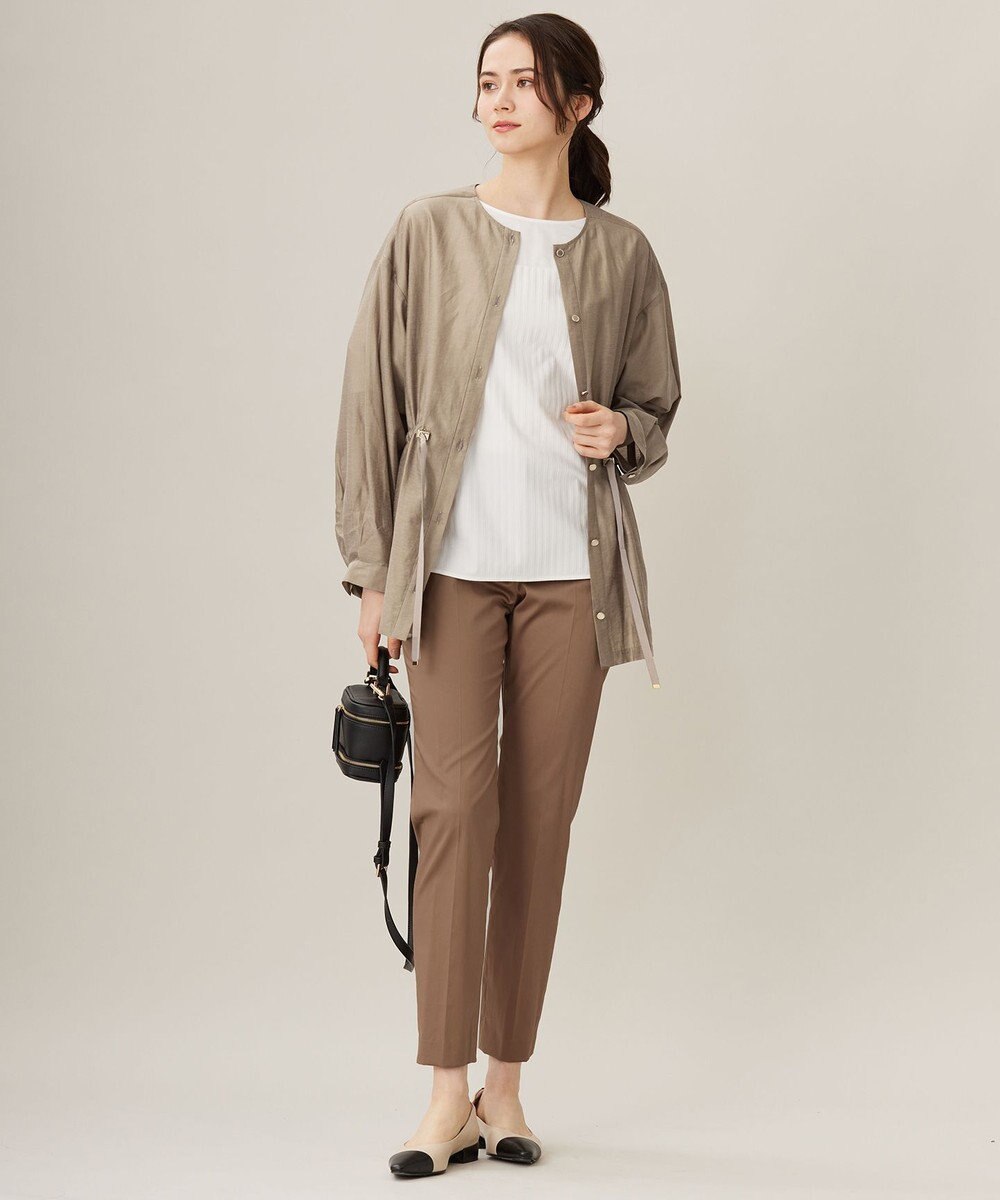 自由区 【洗える】シアーメモリー ブルゾン 