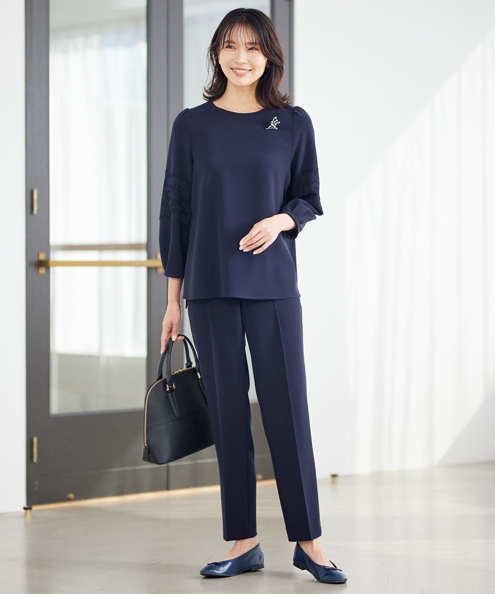 23区 ポーチイン バレエシューズ 