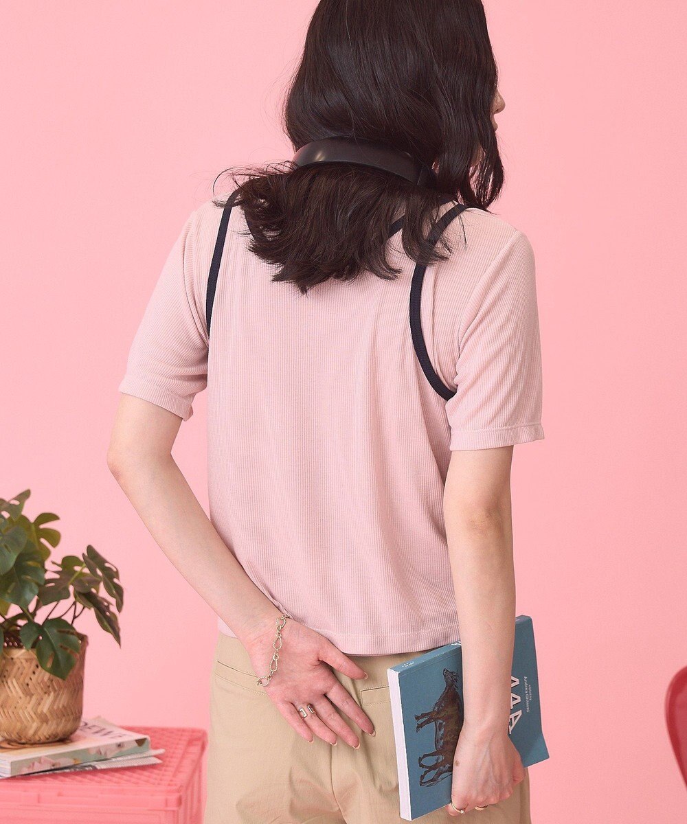AMERICAN HOLIC 【PENNEY'S】配色タンクトップ+Tシャツ 