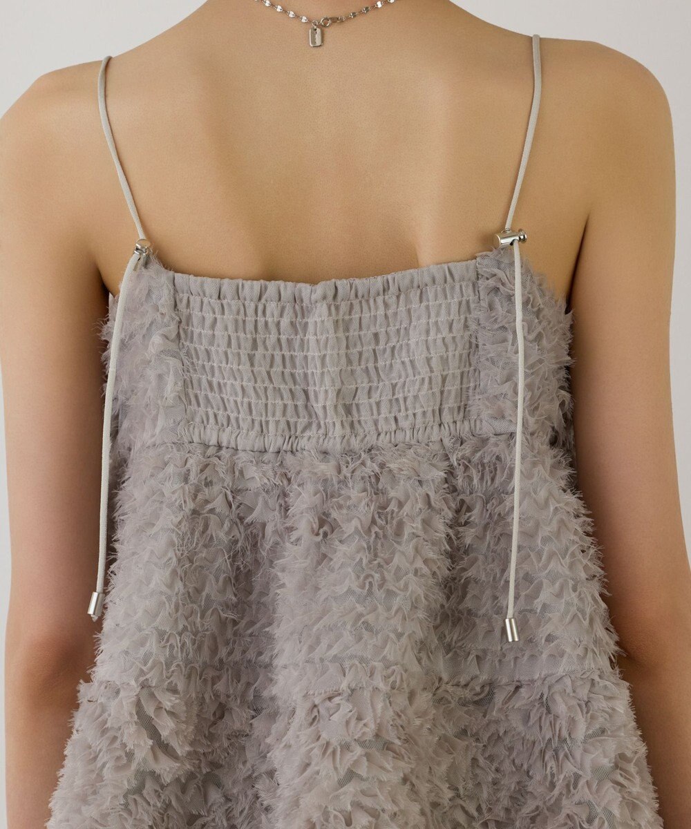 GRACE CONTINENTAL フラワーチュールキャミ 