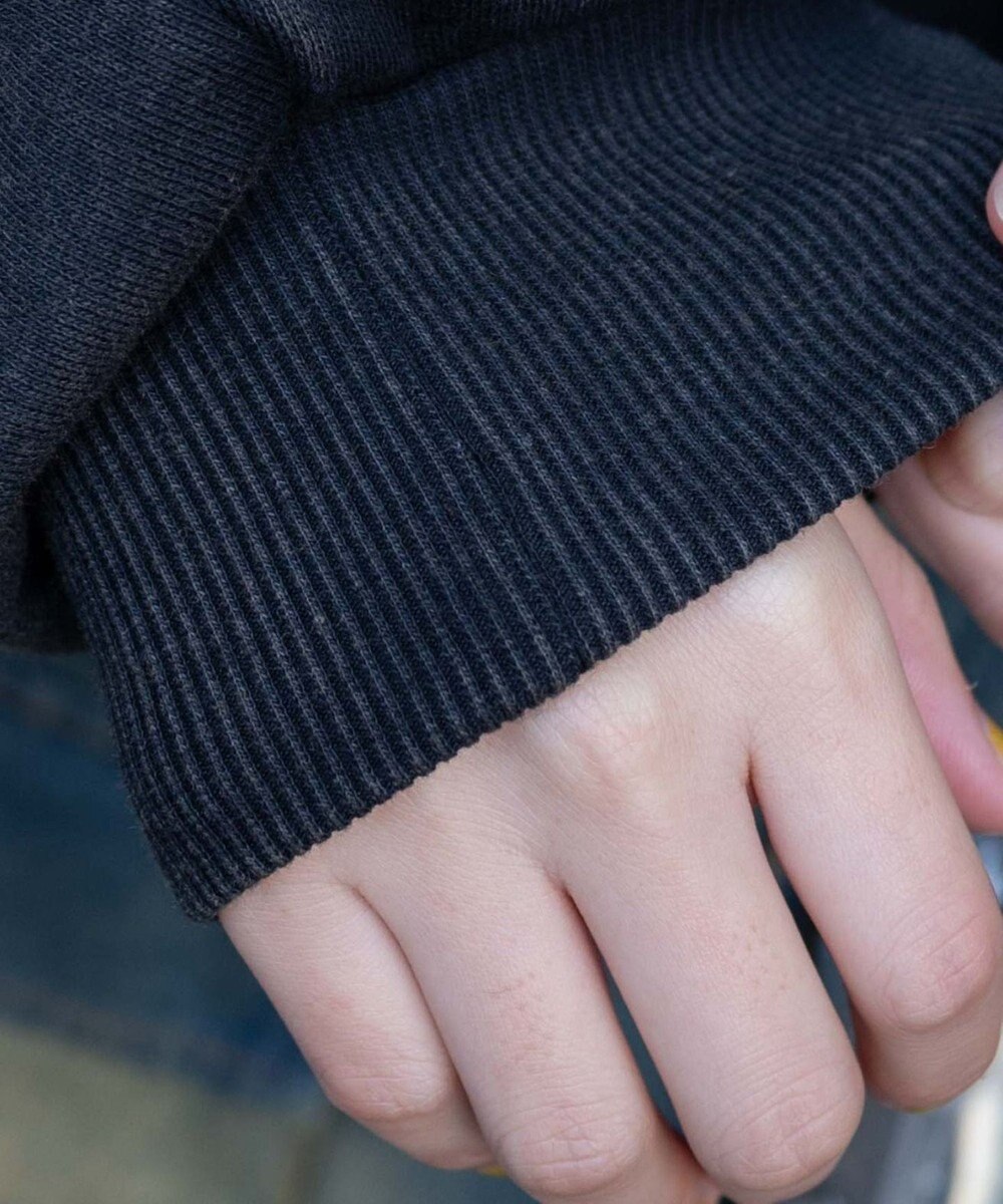 WEGO エンジェルプリントショートプルパーカー 