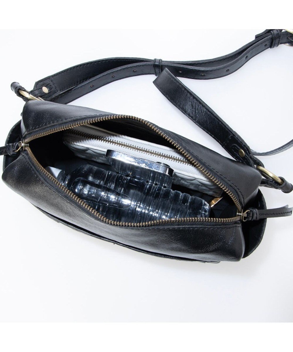 UNBILLION ピークスピーク PEAKS PEAK / 牛革レザーメッシュボディショルダー 