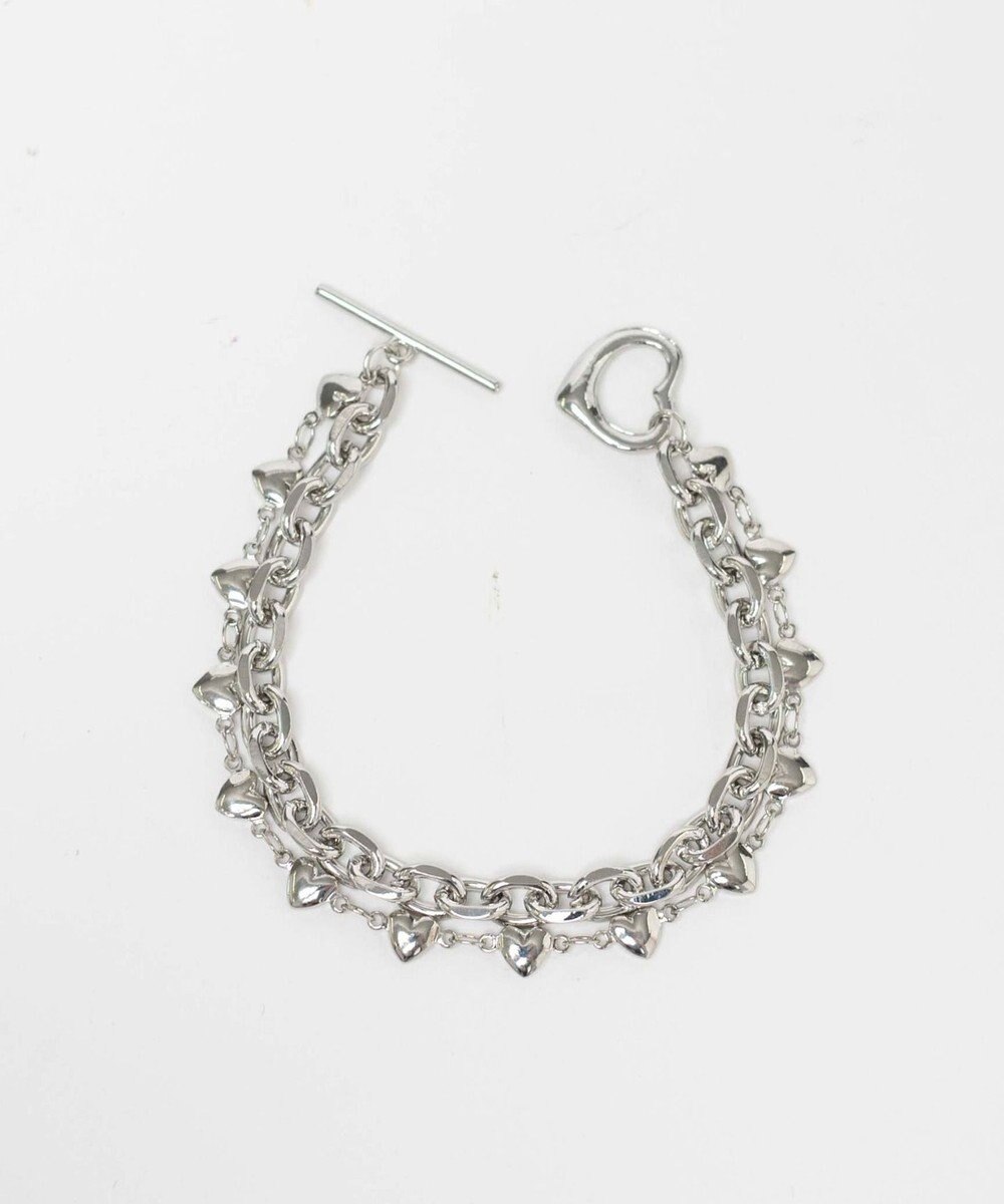 WEGO L2連モチーフチェーンブレス 