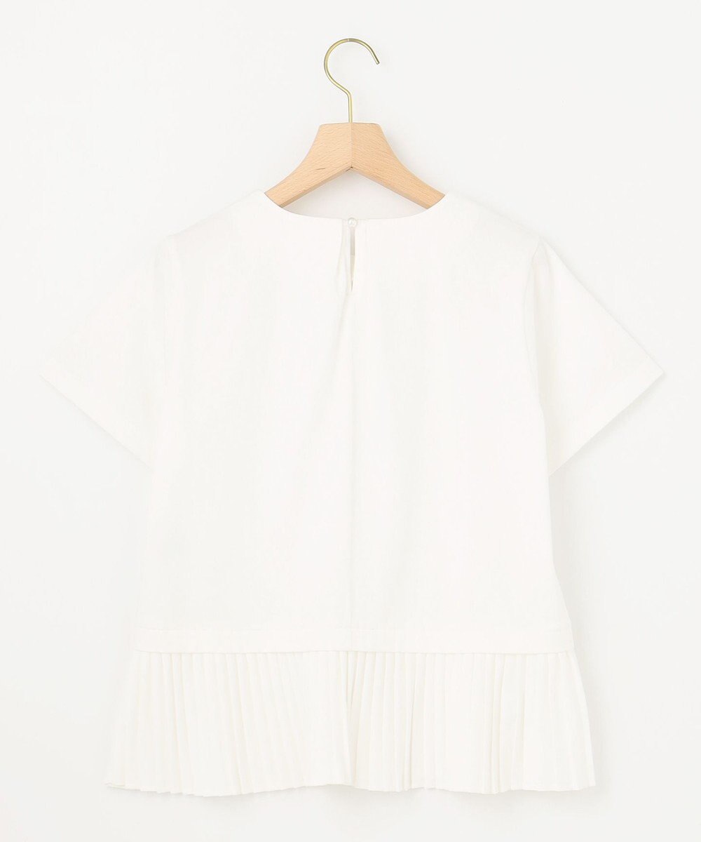 組曲 L クールプレーティング天竺プリーツ カットソー 