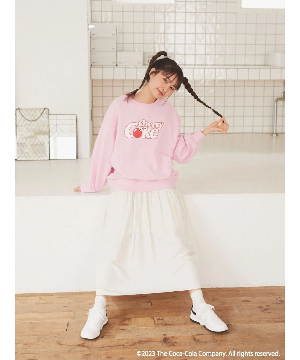 earth music&ecology 別注Ｃｈｅｒｒｙ　Ｃｏｋｅ「R」スウェット 