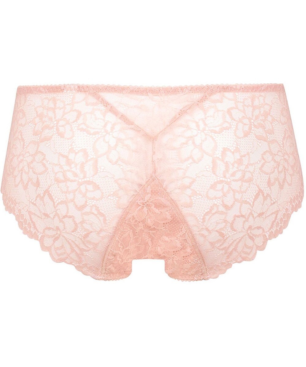 WACOAL サニタリーショーツ 【GOCOCi ゴコチ】 「普通~多い日」に対応 後ろまでしっかりカバー 羽付きナプキン対応 総レース 生理用ショーツ はきこみ丈あさめ レディース PGG198 /ワコール 