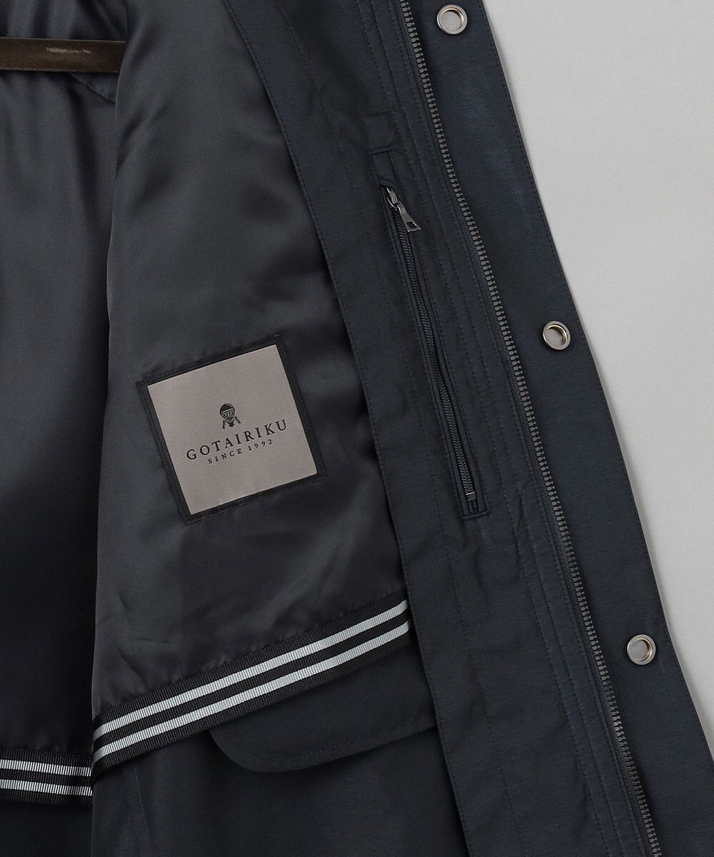 GOTAIRIKU ダウンライナー装着可【仕事で着用可】メランジシャンブレー スプリングブルゾン(25年モデル) 