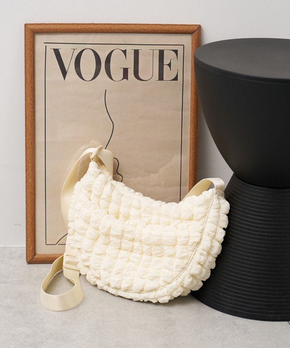 WEGO カラーハーフムーンショルダー 