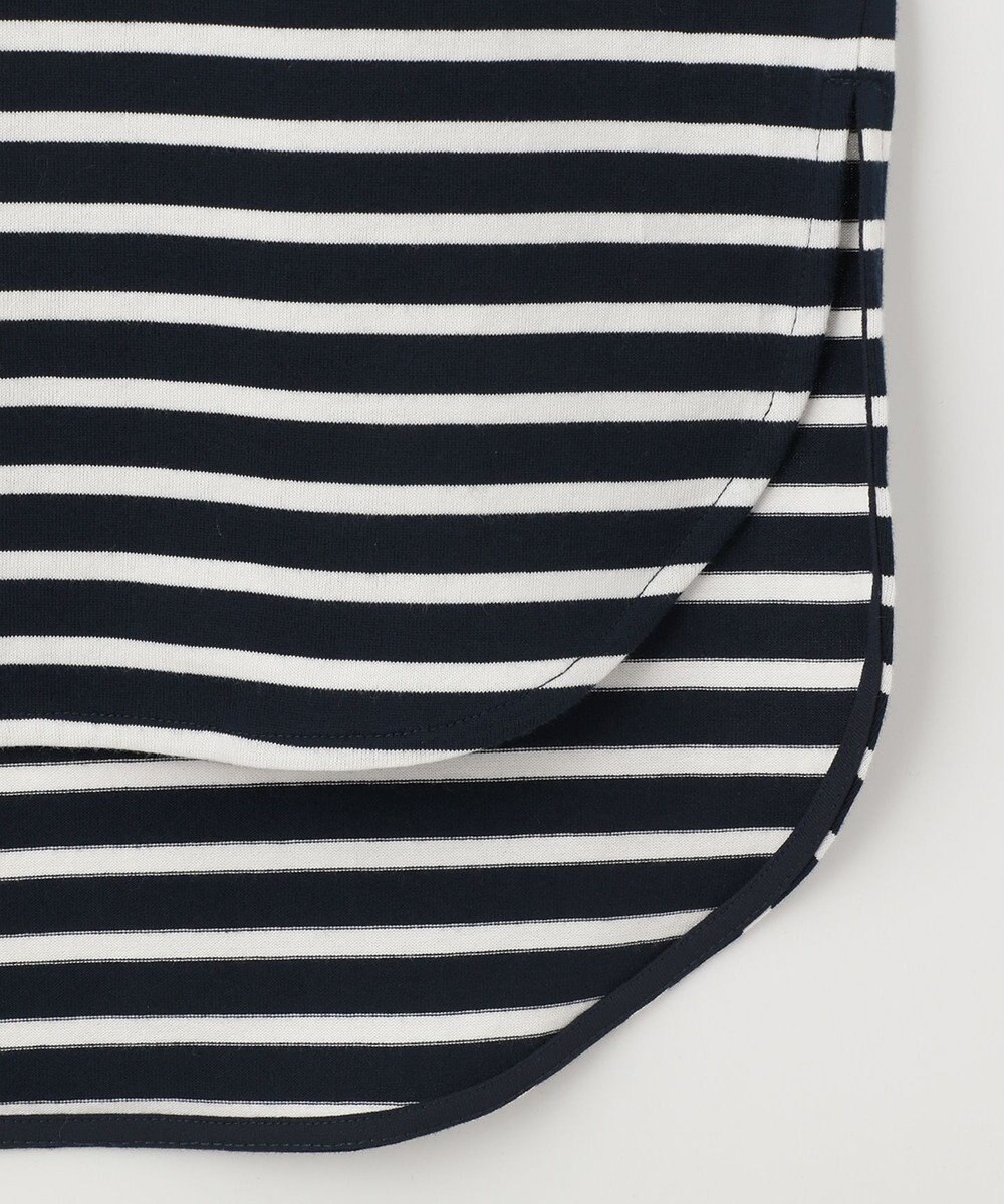 UNFILO L 撥水汗ジミ防止ボーダーT 