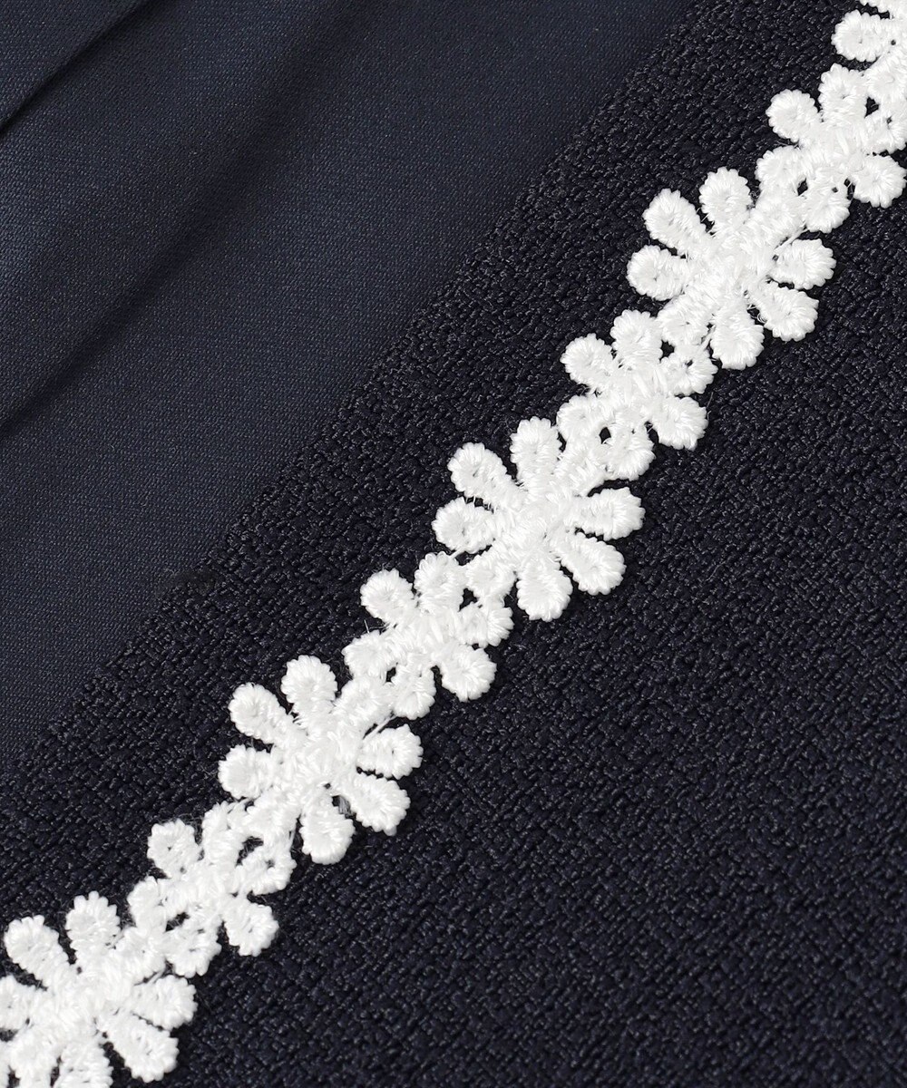 ANY KIDS 【2点セット】ジャケット＋裾刺繍ワンピース 