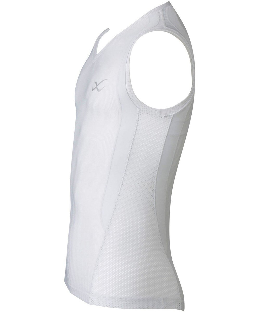 CW-X 【MEN】 CW-X 機能性トップス 【JYURYU TOP】 メッシュ ノースリーブ 肩が動かしやすくなる 運動時の疲労を軽減 ゴルフ 球技 マラソン JAO390 /ワコール 