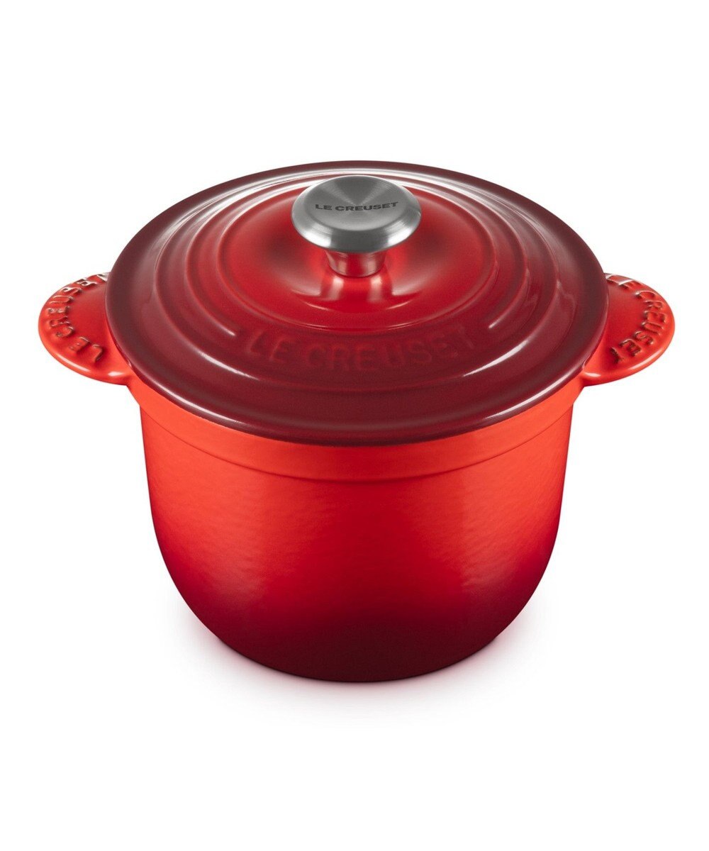 YAMATO テーブル＆キッチン 【ル・クルーゼ】ココット・エブリィ18cm  チェリーレッド 