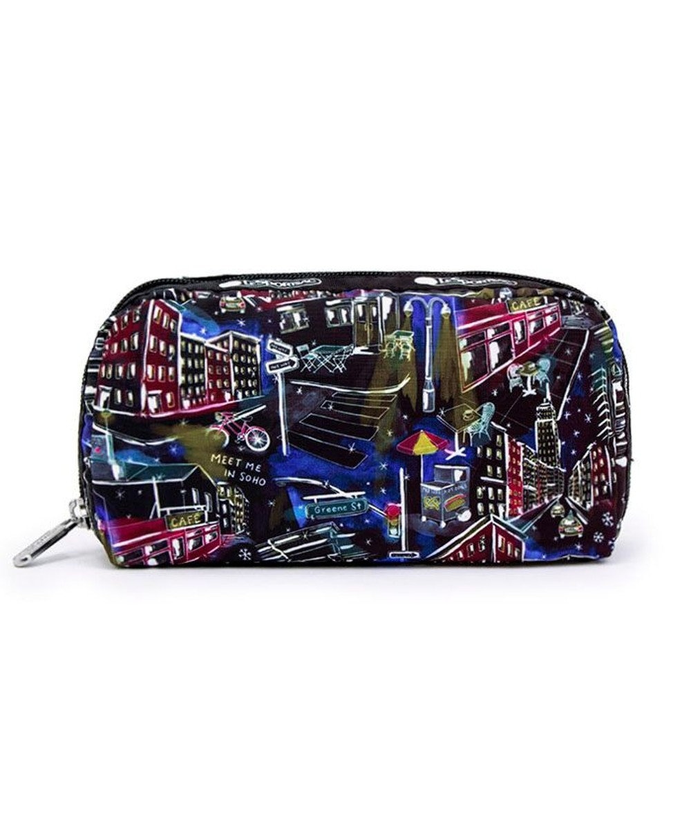 LeSportsac RECTANGULAR COSMETIC/エヌワイシーウィンターブラック エヌワイシーウィンターブラック