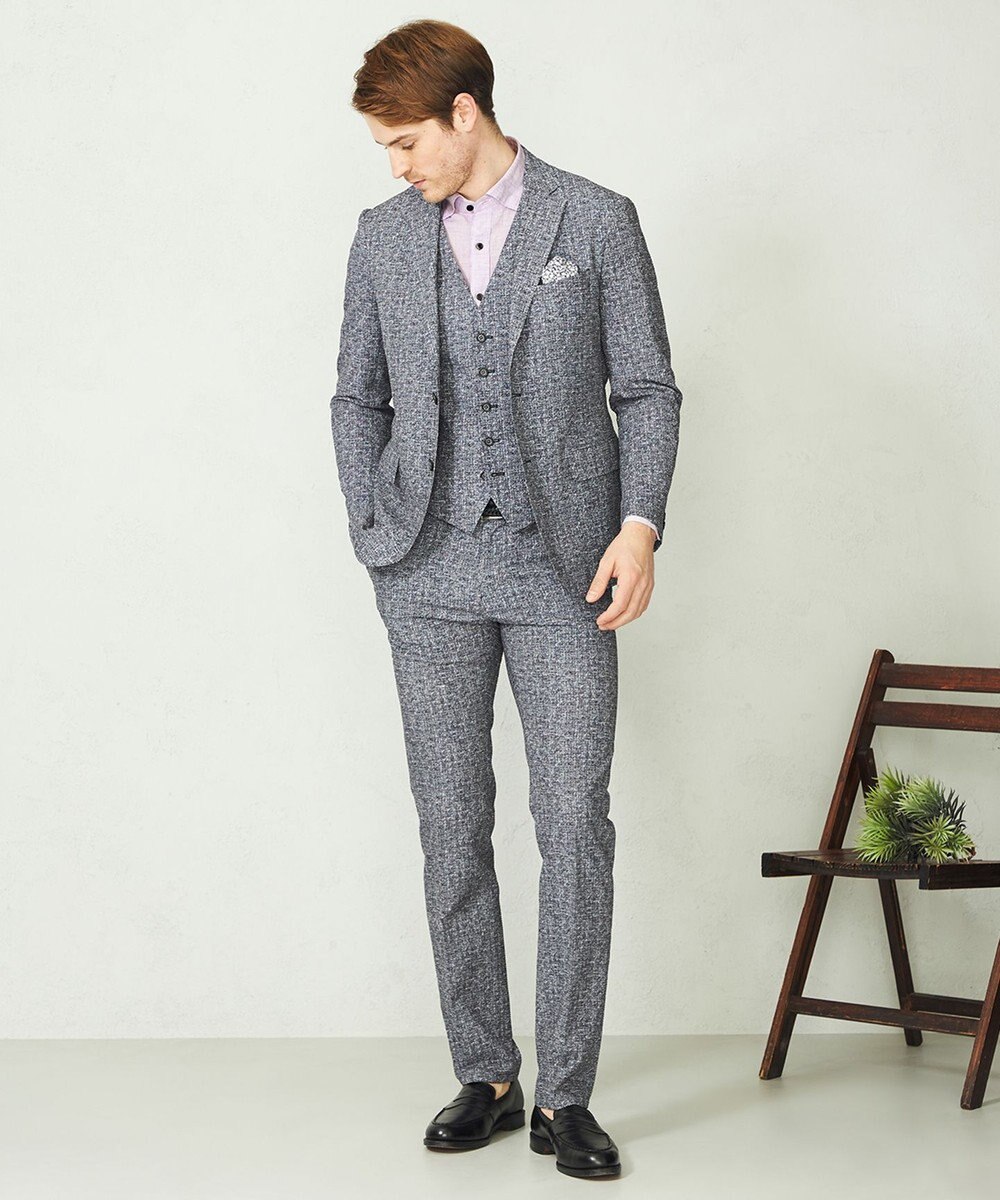 JOSEPH ABBOUD 【イージーケア・多機能】人気 ライトウェーブ ジャケット 