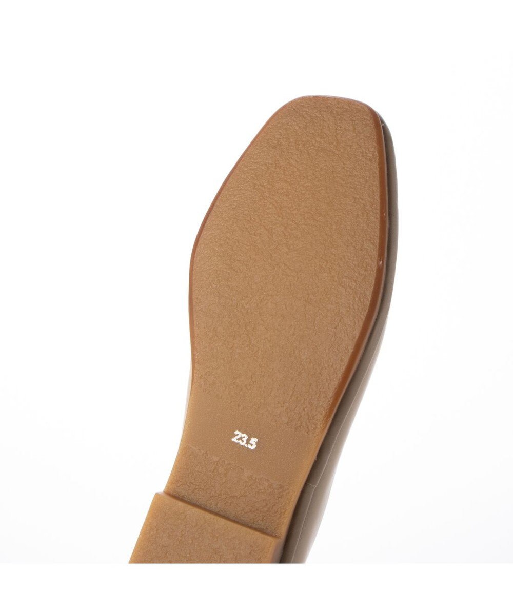 ing <ing>【サスティナブルシリーズ】Vカットフラットパンプス 