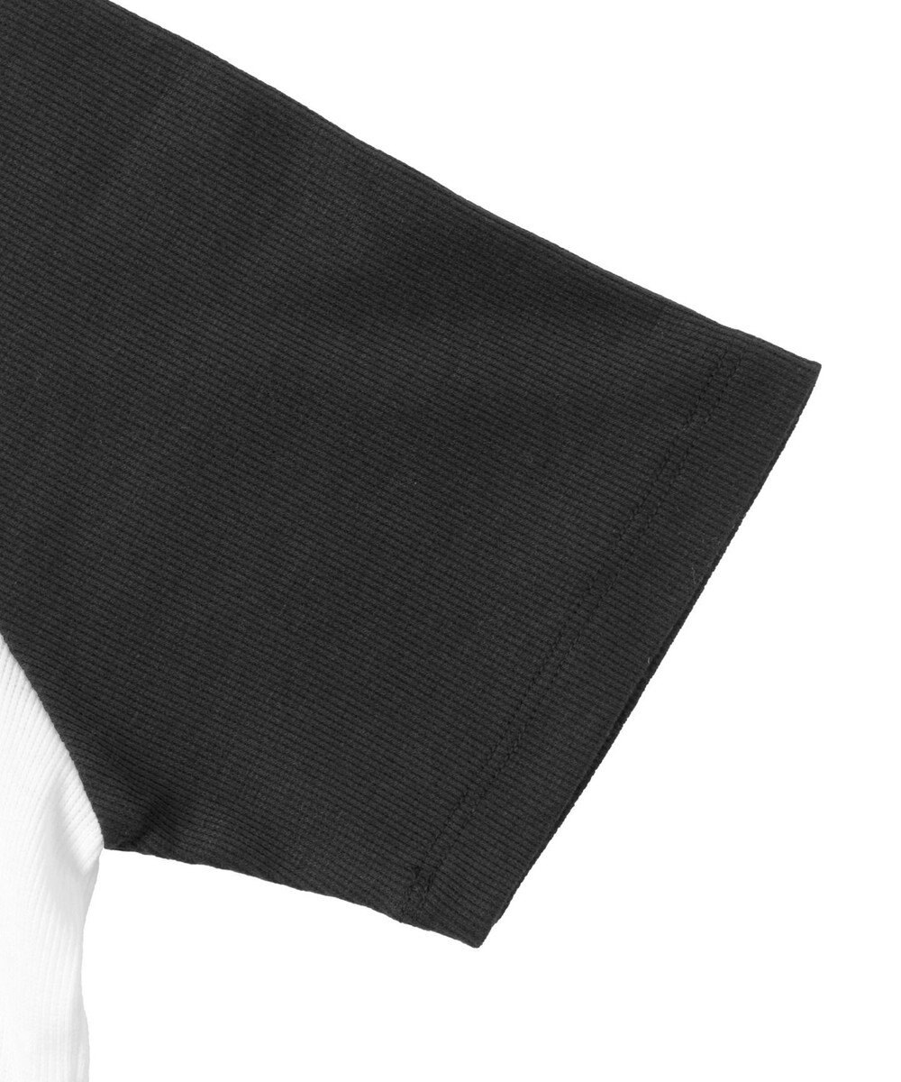 WEGO ダブルジップワッペンロゴラグランT 