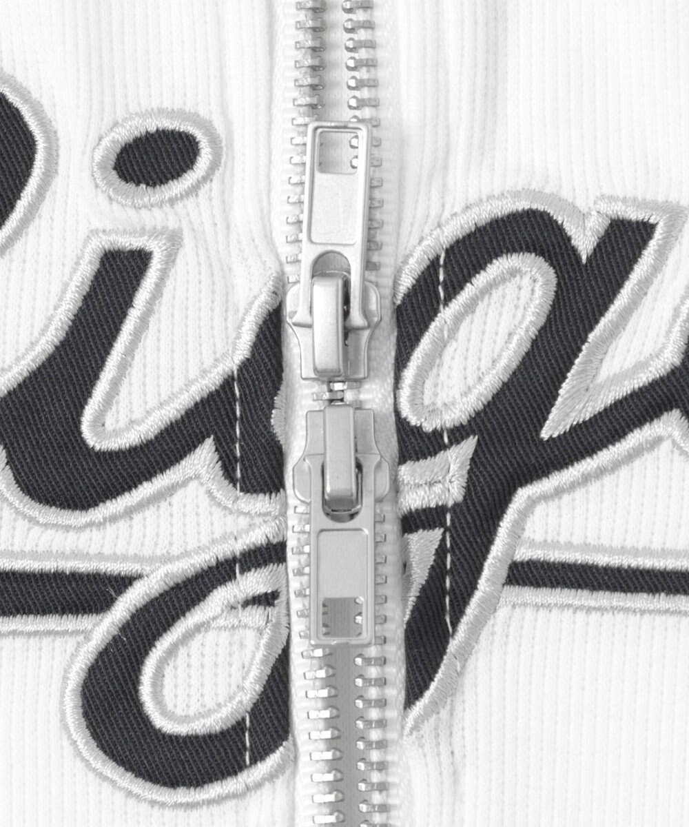 WEGO ダブルジップワッペンロゴラグランT 