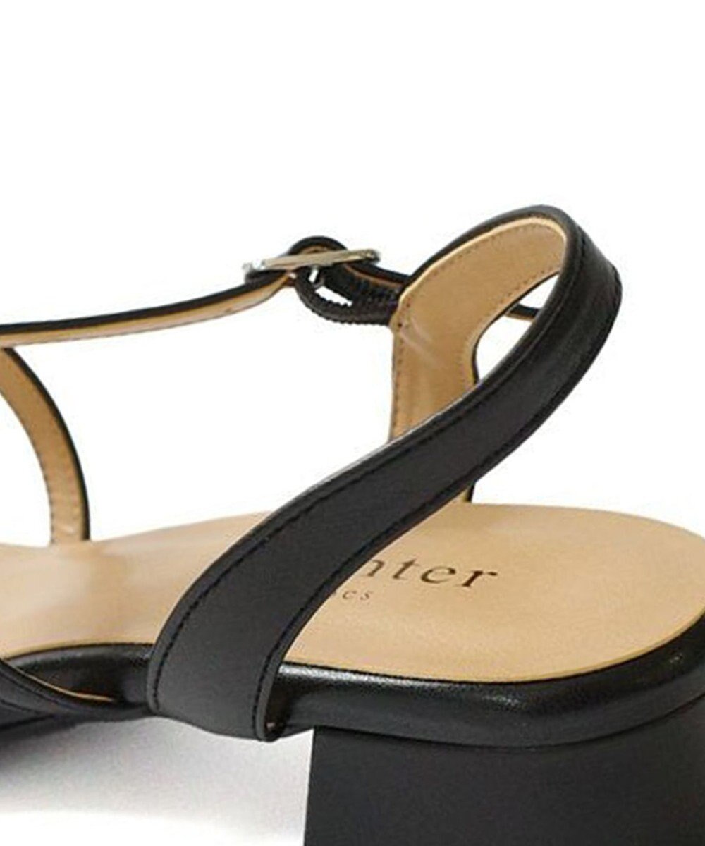 Pointer 日本製 本革ラインストラップサンダル 